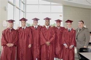 Group picuter of HAVC graduation class 